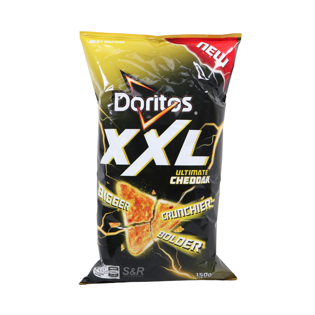 Doritos XXL Ultimate Cheddar Chips 150g